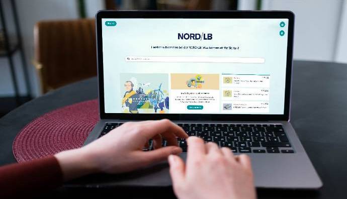 Website der NORD/LB